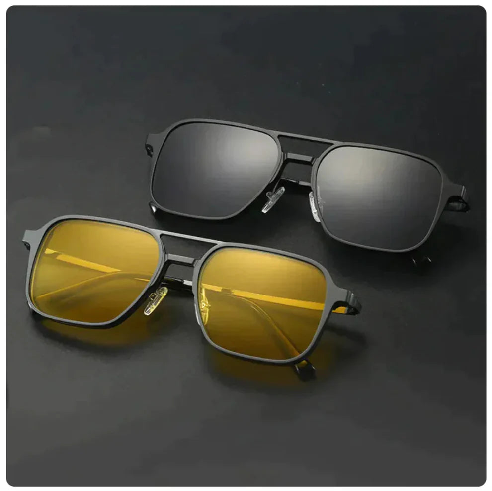 5-in-1 Magnetic Polerized Sunglasses